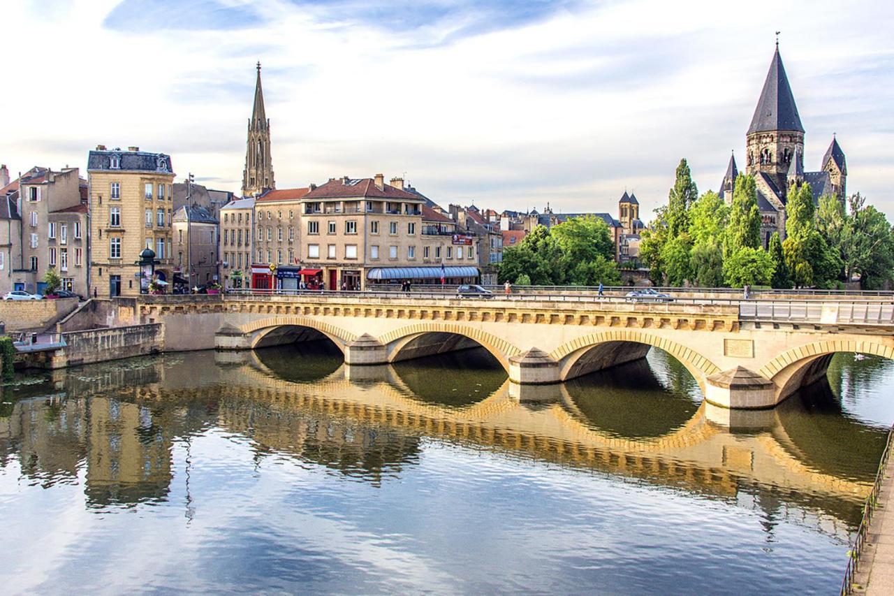 Chill And Sun, 2 Chambres Calme Avec Terrasse Et Parking Metz Exterior foto